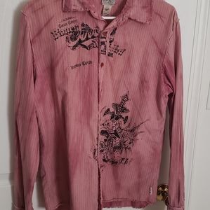 David Bitton Buffalo long sleeve shirt